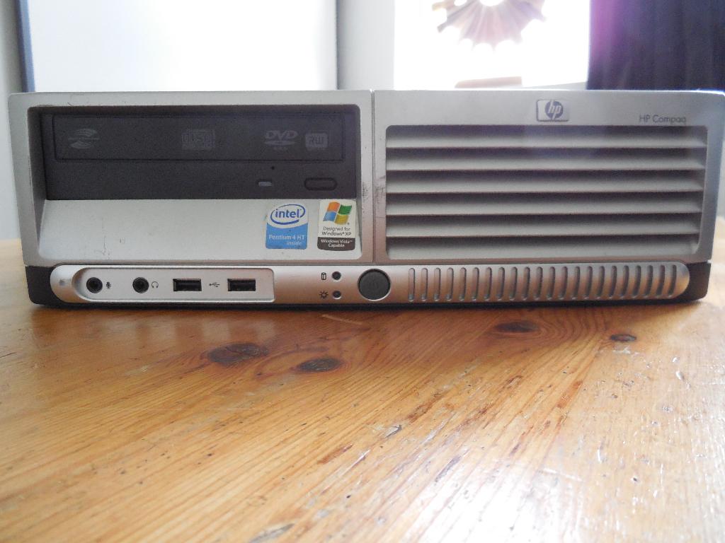HP/COMPAQ dc7700sff WINDOWS XP computer, Gebruikt, HDD, Minder dan 4 GB, Hewlett Packard (HP)