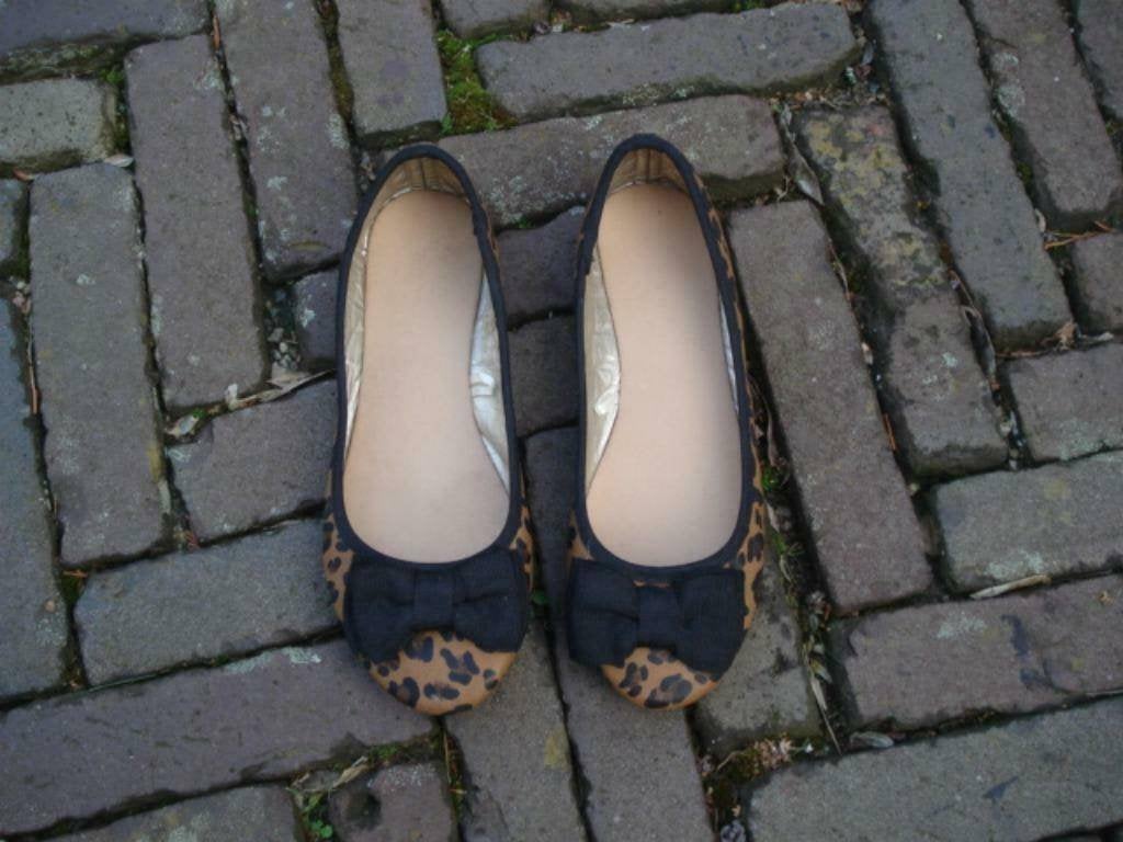 GRATIS VERZENDEN NIEUWE TIJGERPRINT BALLERINA'S MT 37, Bruin, Verzenden, Nieuw, Ballerina's