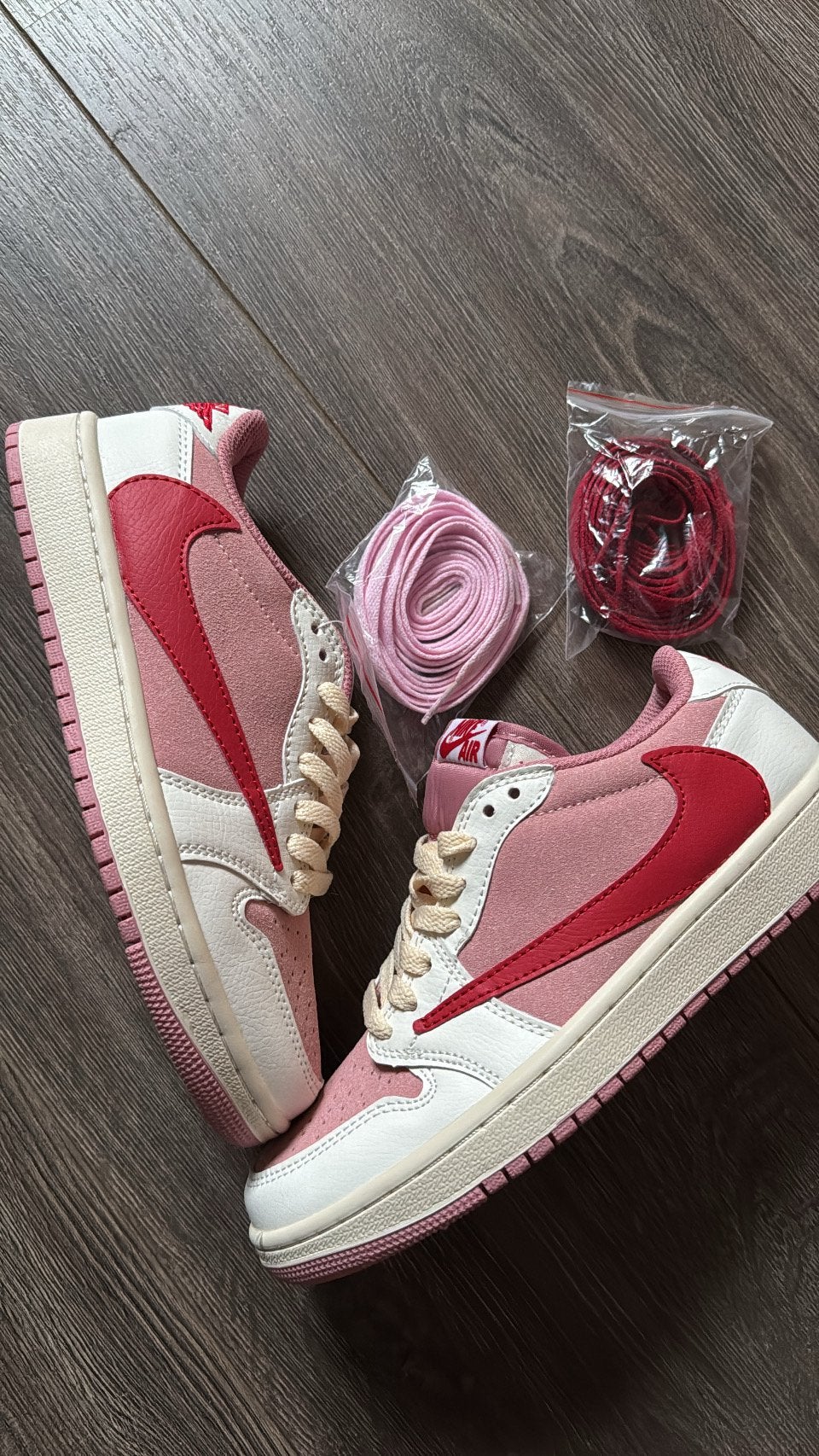 Travis scott sail tropical pink maat 38, Overige kleuren, Nieuw, Ophalen of Verzenden, Sneakers of Gympen