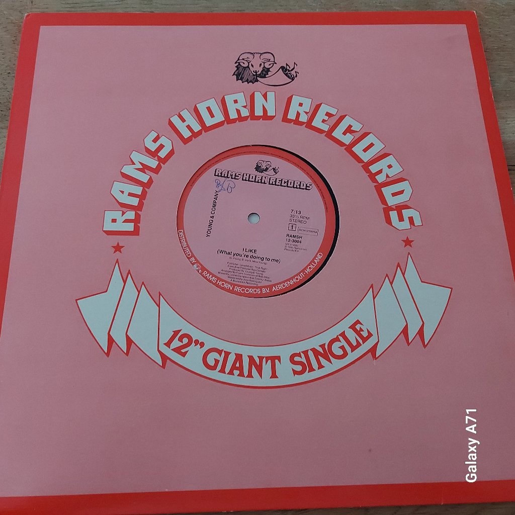 12" Maxisingel Young & Company - I Like What You're Doing..., Gebruikt, Maxi-single, 1980 - 1989, Dance