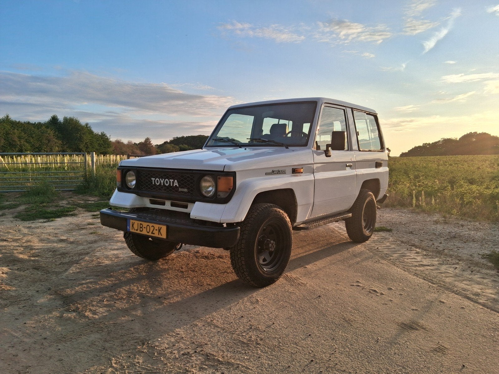Toyota Land Cruiser LJ70 (1985) – 2.4 Diesel – 5-zits, Auto's, Toyota, Trekhaak, 1644 kg, 4 cilinders, 2000 kg