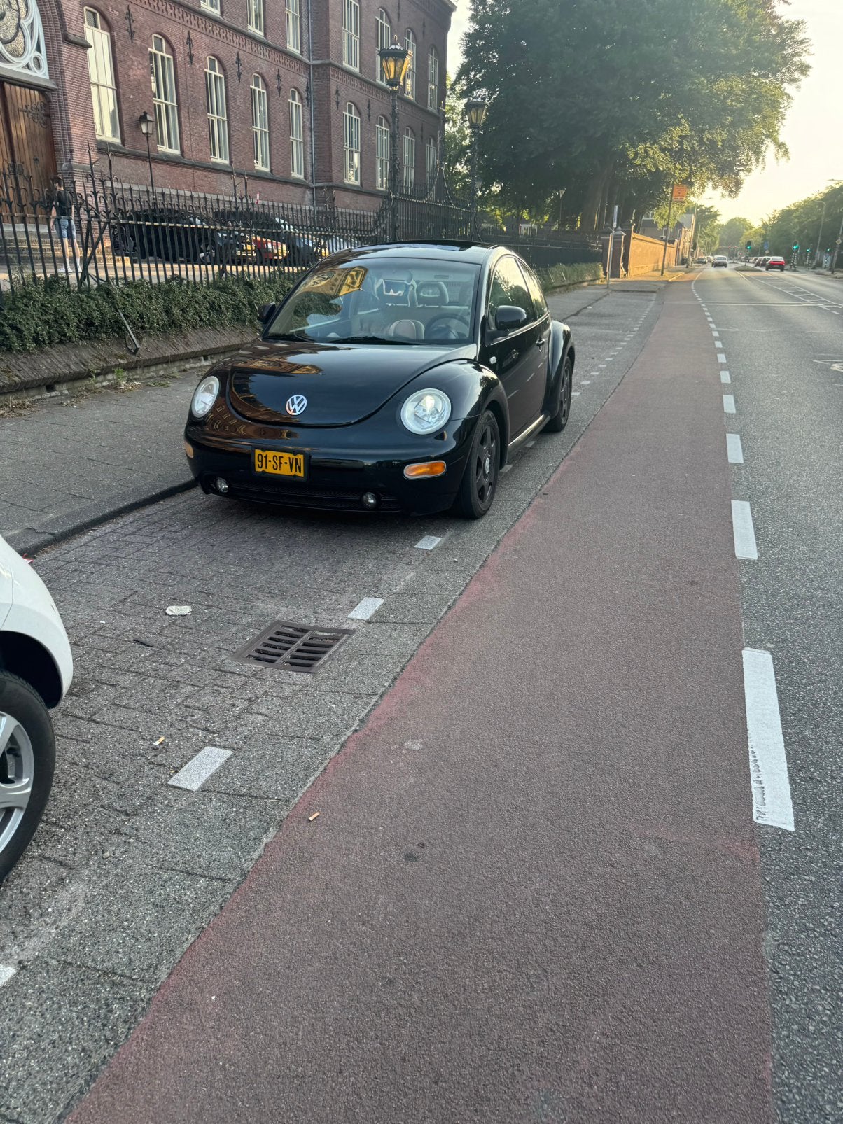 Volkswagen new beetle, graag lezen!, Ophalen