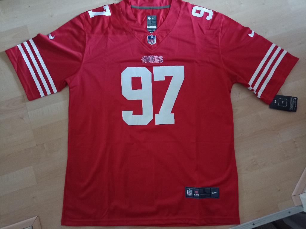 San Francisco 49ers Jersey Bosa maat: XL, Kleding | Heren, Verzenden, Overige typen, Rood, Maat 56/58 (XL)