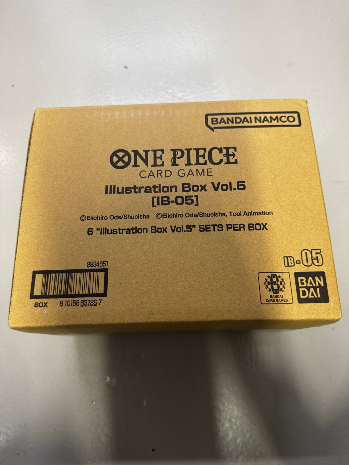 One Piece Card Game Illustration Box Vol.5 [IB-05] Nieuw, Ophalen of Verzenden, Nieuw, Boosterbox
