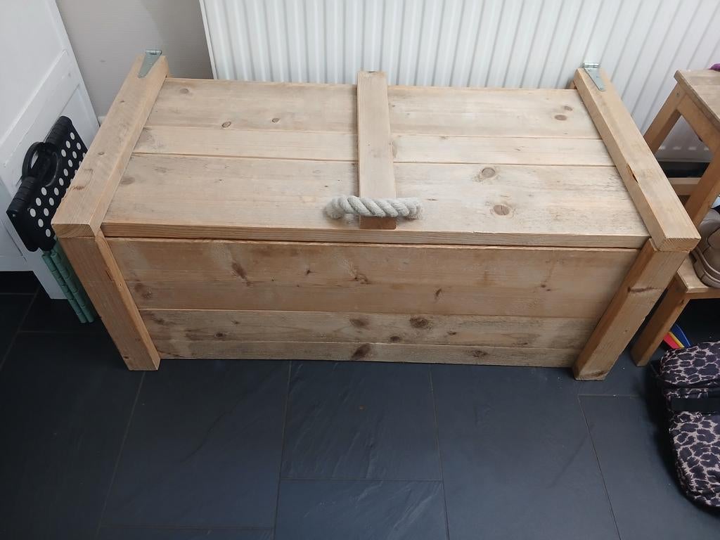 Steigerhouten kist, Ophalen, 50 tot 100 cm, Minder dan 50 cm