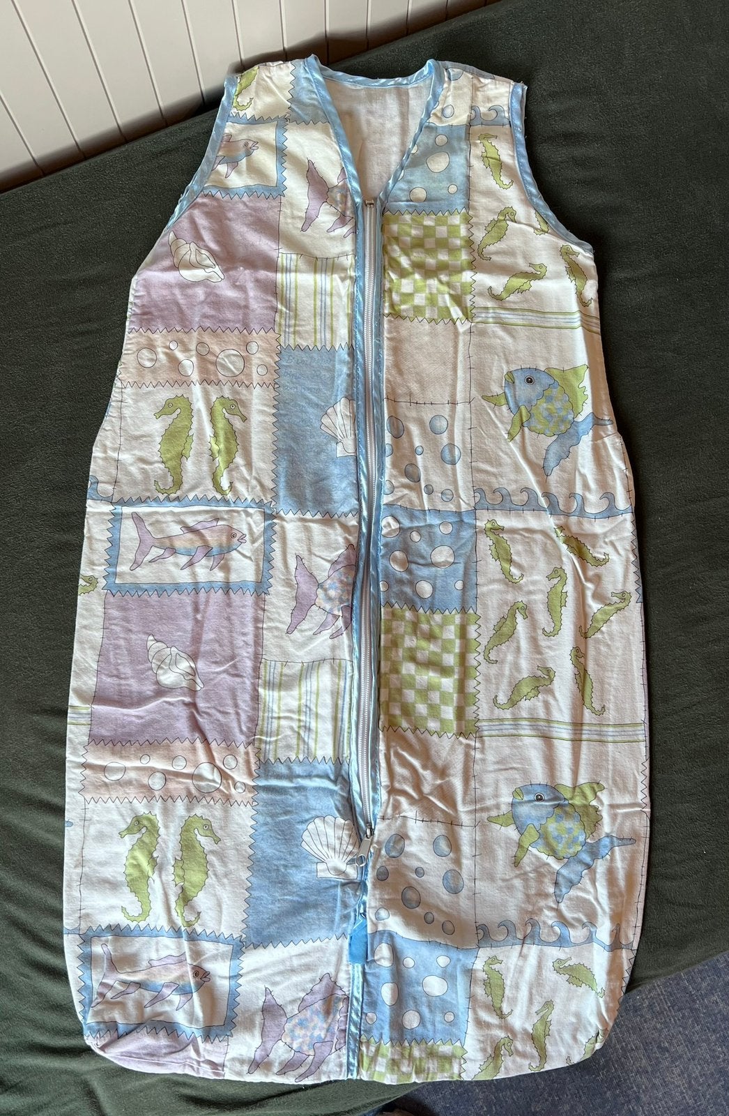 Slaapzak zeedieren - 80 cm, Kinderen en Baby's, Ophalen of Verzenden, Zo goed als nieuw, Slaapzak