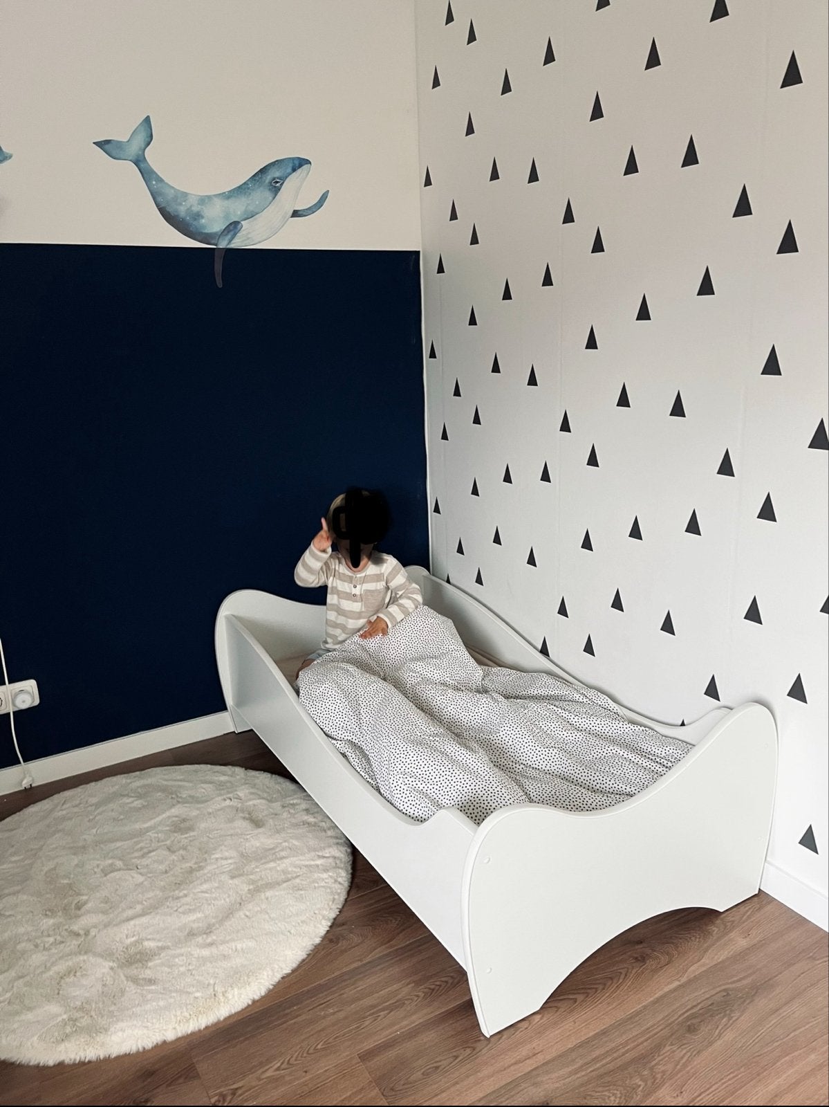 Peuterbed 70x140, Ophalen, 70 tot 85 cm, 140 tot 160 cm, Zo goed als nieuw