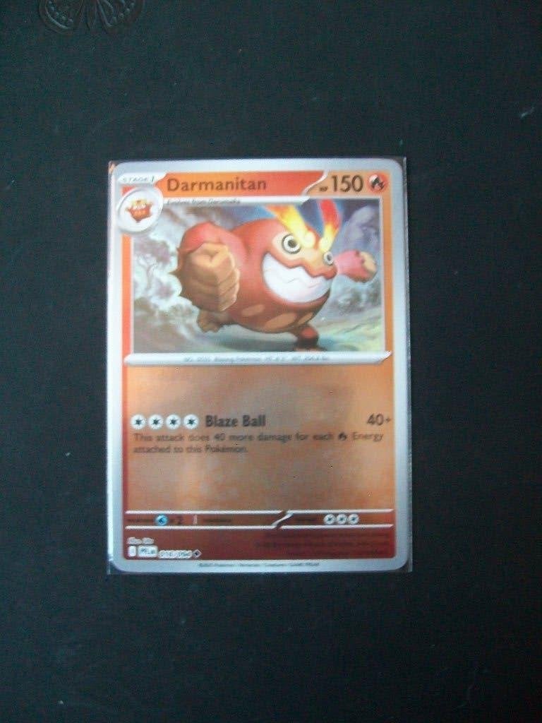 3035. Nieuwe Pokemon Kaart Holofoil DARMANITAN HP150 016/094, Hobby en Vrije tijd, Verzenden, Nieuw, Losse kaart, Foil