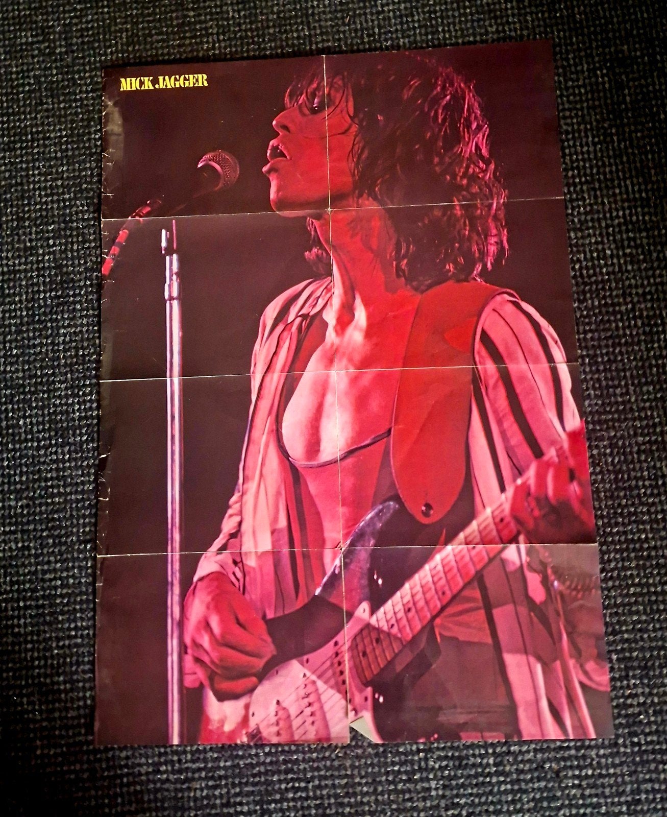 Mick Jagger Poster - The Rolling Stones, Ophalen of Verzenden