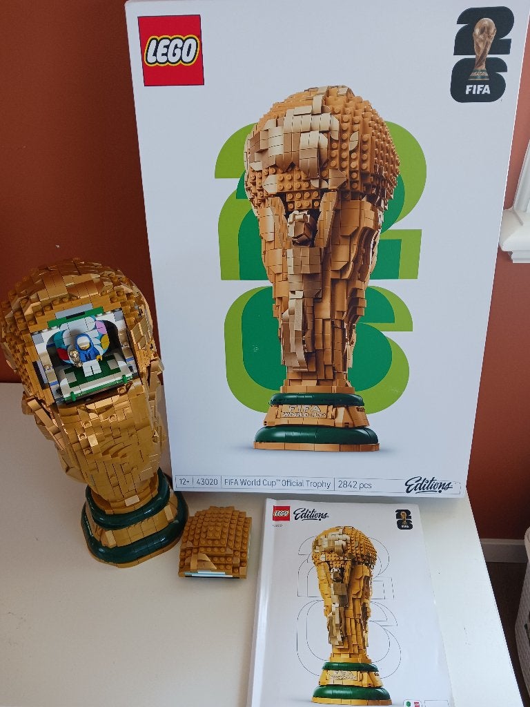 Lego fifa world cup official trophy 43020, Overige thema's, Lego, Compleet, Ophalen of Verzenden