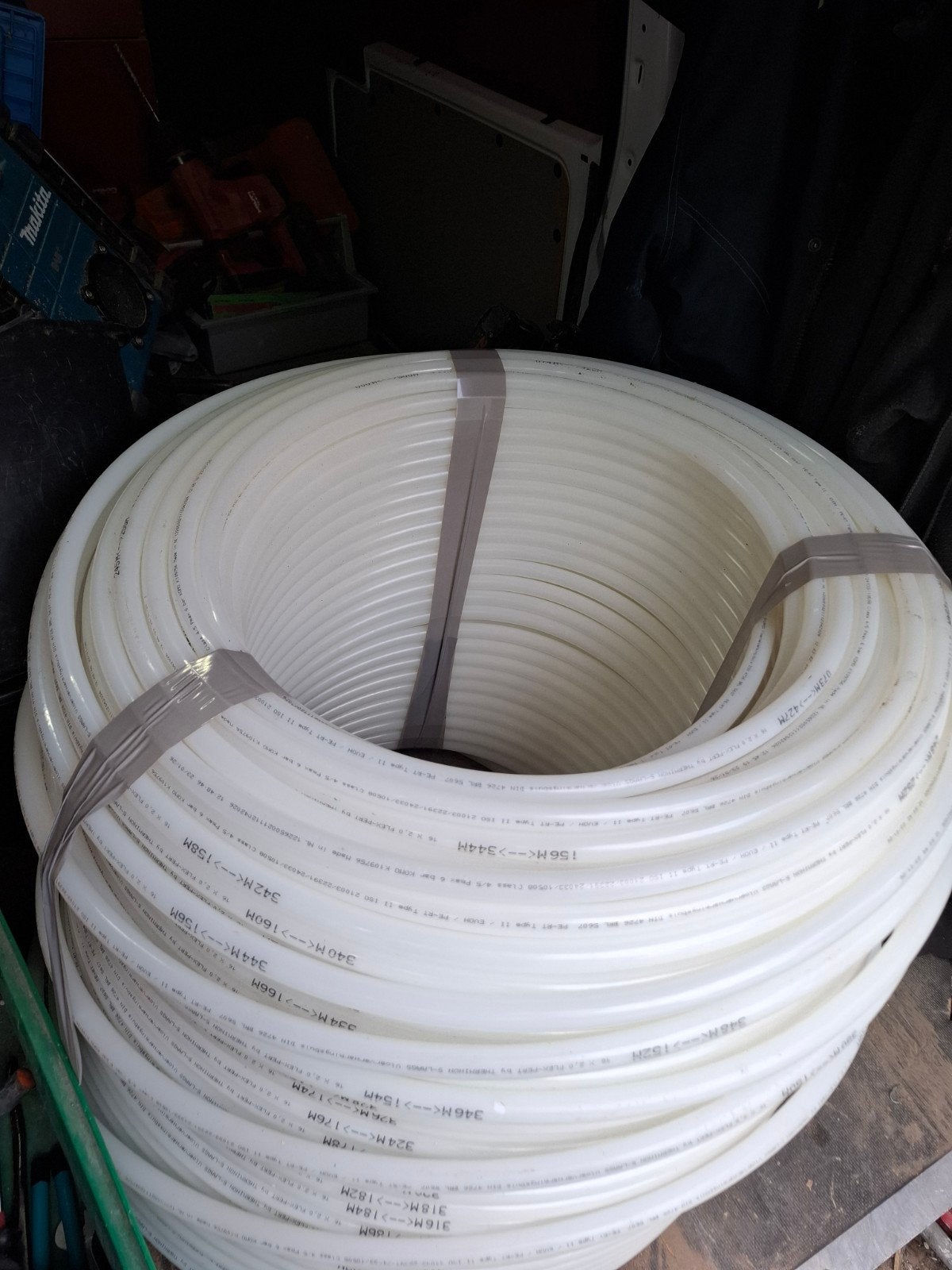 vloerverwarming + matten, Ophalen, Overige materialen, 6 meter of meer, Overige typen