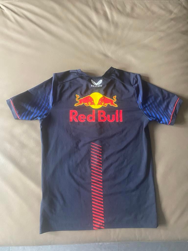 Red Bull Max Verstappen T-shirt - Maat 158 Z.g.a.n., Ophalen of Verzenden, Zo goed als nieuw, Jongen of Meisje, Shirt of Longsleeve