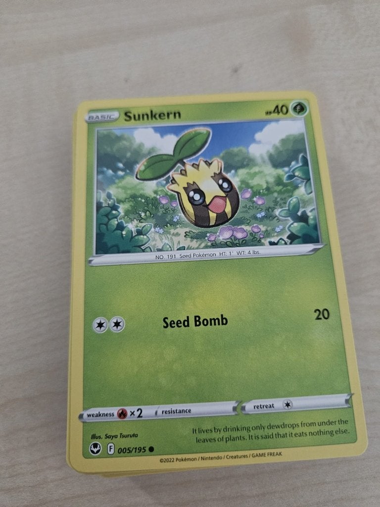 Pokémon lot — Silver Tempest, Ophalen of Verzenden, Zo goed als nieuw, Meerdere kaarten, Foil