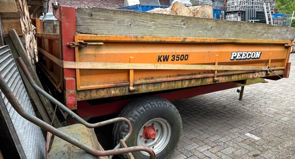 Peecon KW3500  kipper / Voorwielen deutz 4506A / 5206A, Ophalen of Verzenden