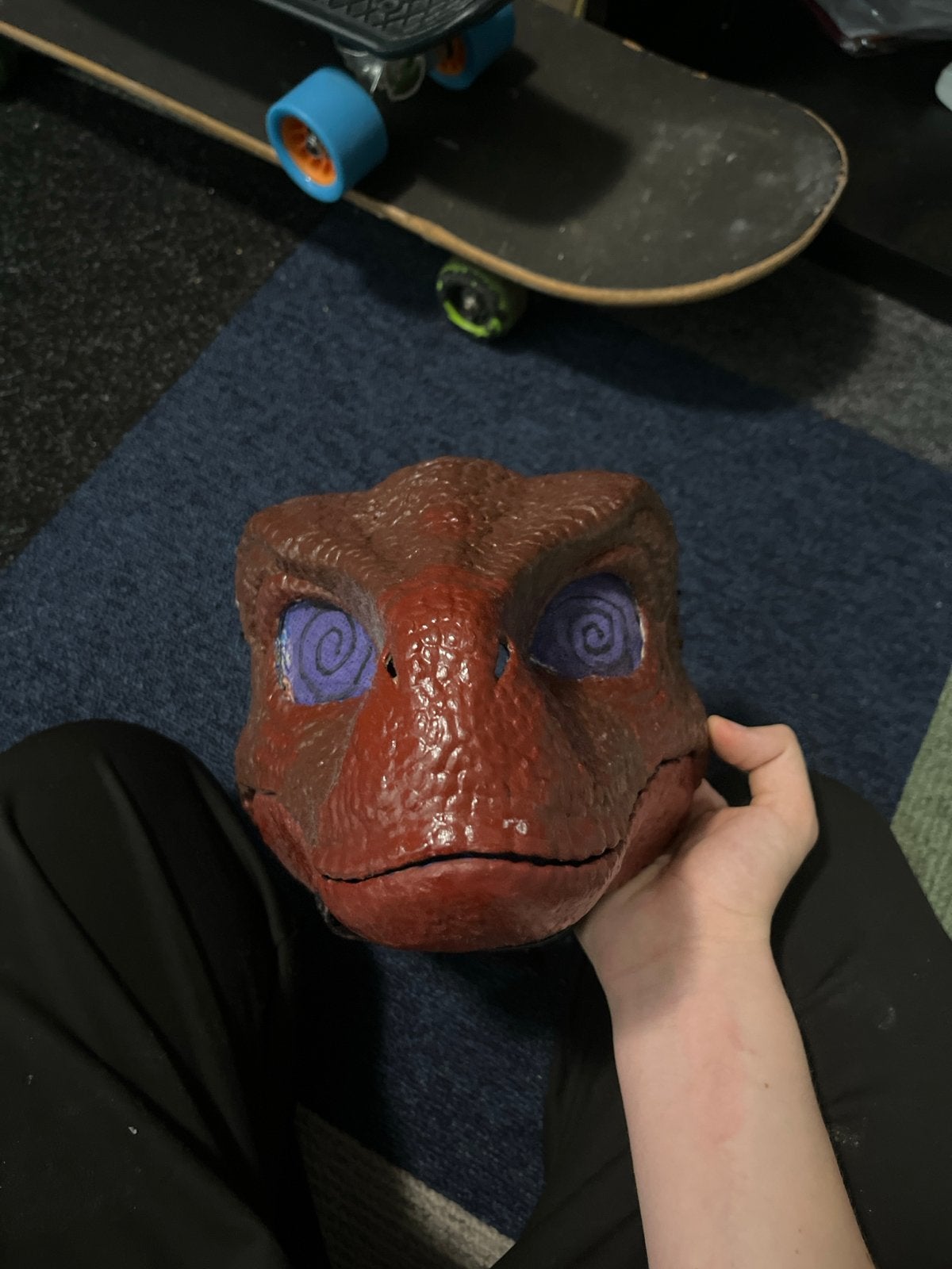 Raptor Masker, Ophalen of Verzenden, Gebruikt, Toneelattributen of Onderdelen