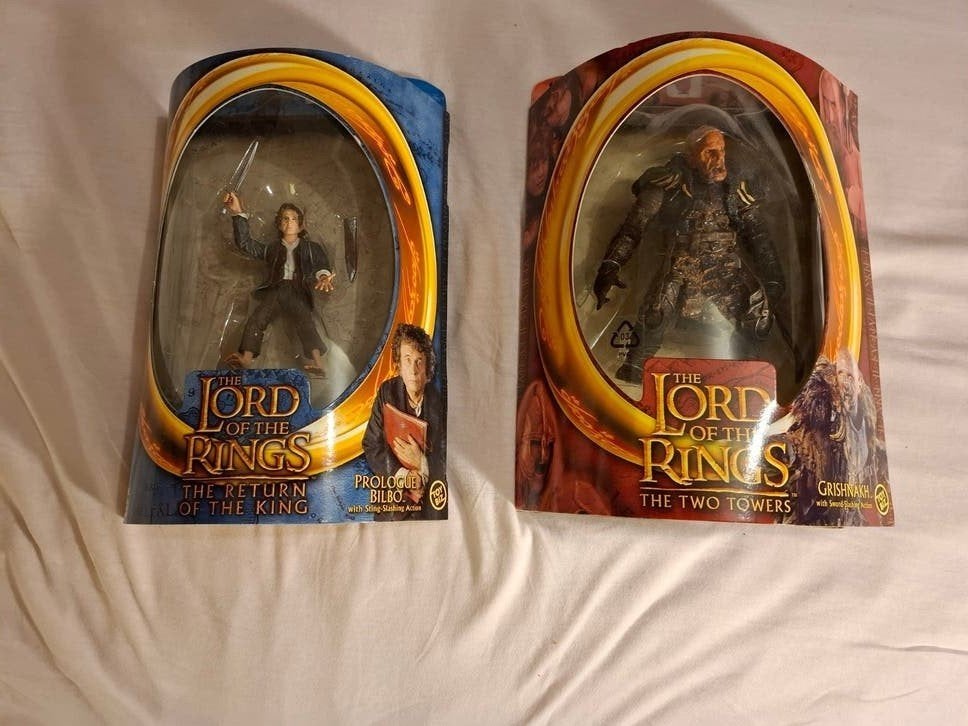 Toybiz Lord of the Rings Figuren, Verzamelen, Ophalen of Verzenden, Zo goed als nieuw, Actiefiguurtje