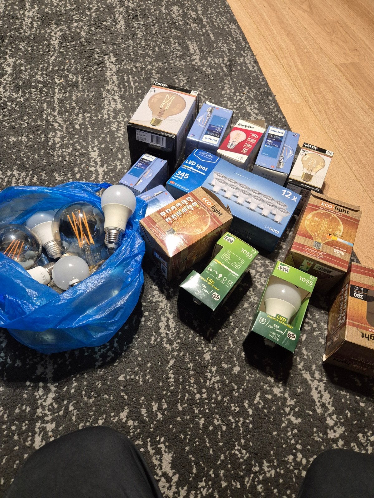 Grote partij diverse LED lampen en spots (nieuw en gebruikt), Gebruikt, Meerkleurig, Overige fittingen, Ophalen of Verzenden