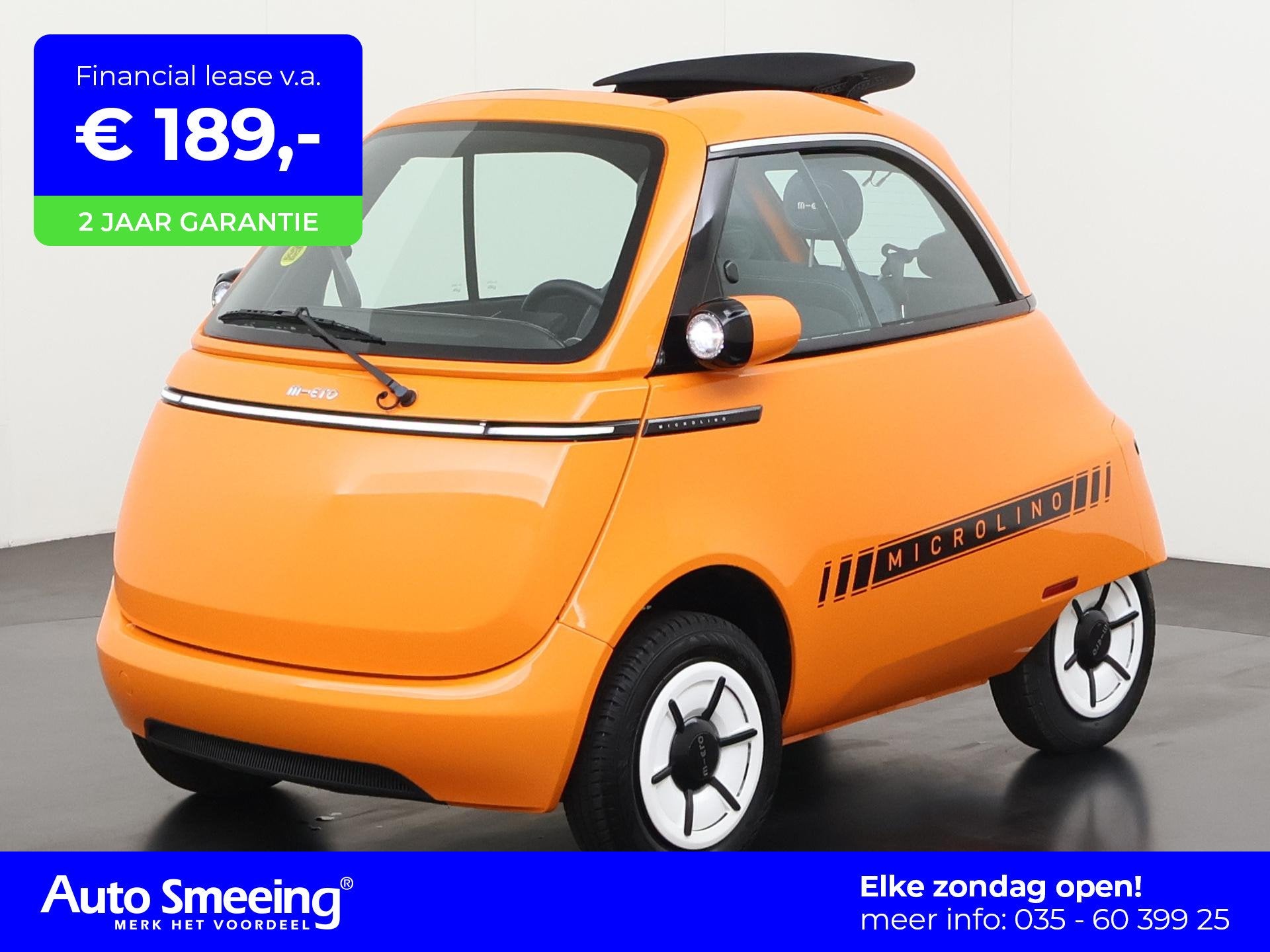 Microlino Dolce 10.5 kWh | 90 km/u | 177km Range | Amsterdam, Motoren, Quads en Trikes, Contact@louwman.nl, Louwman Group, Lange Dreef 12
4131 NH  Vianen, NL