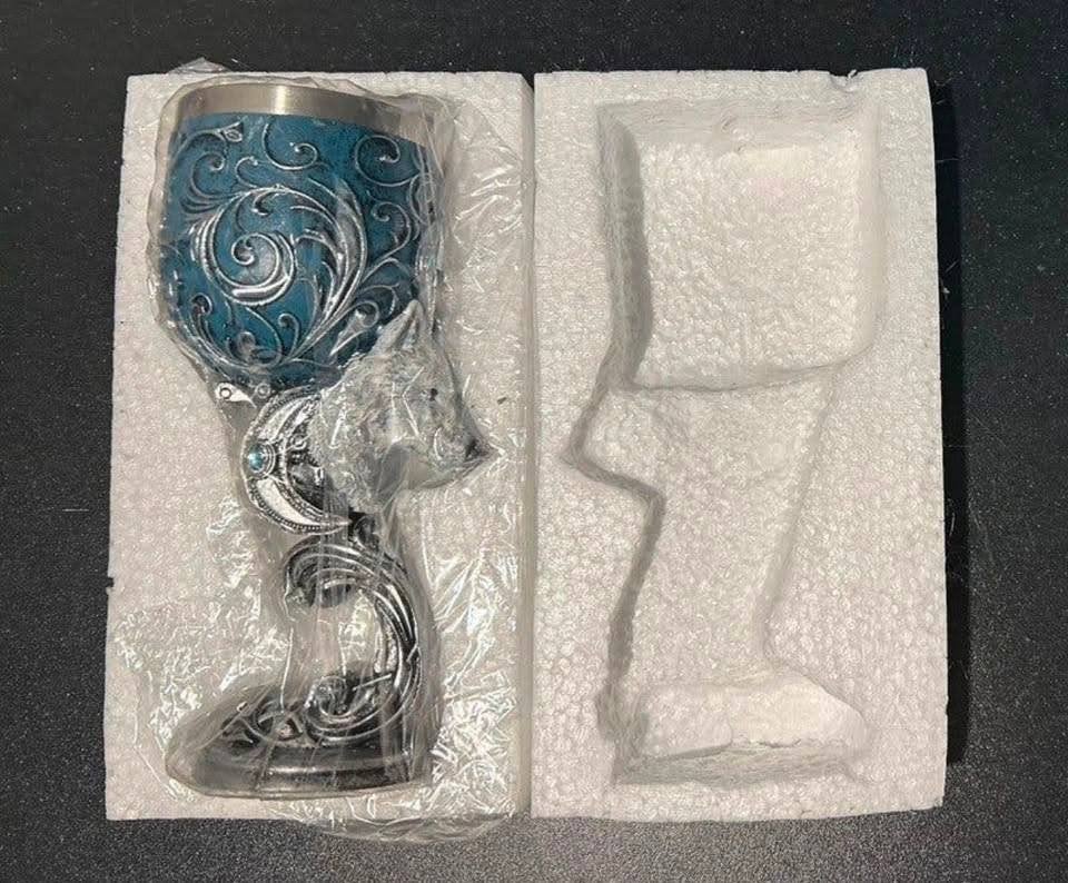 Wijnglas Wolf Magisch, Ophalen of Verzenden, Nieuw, Overige typen
