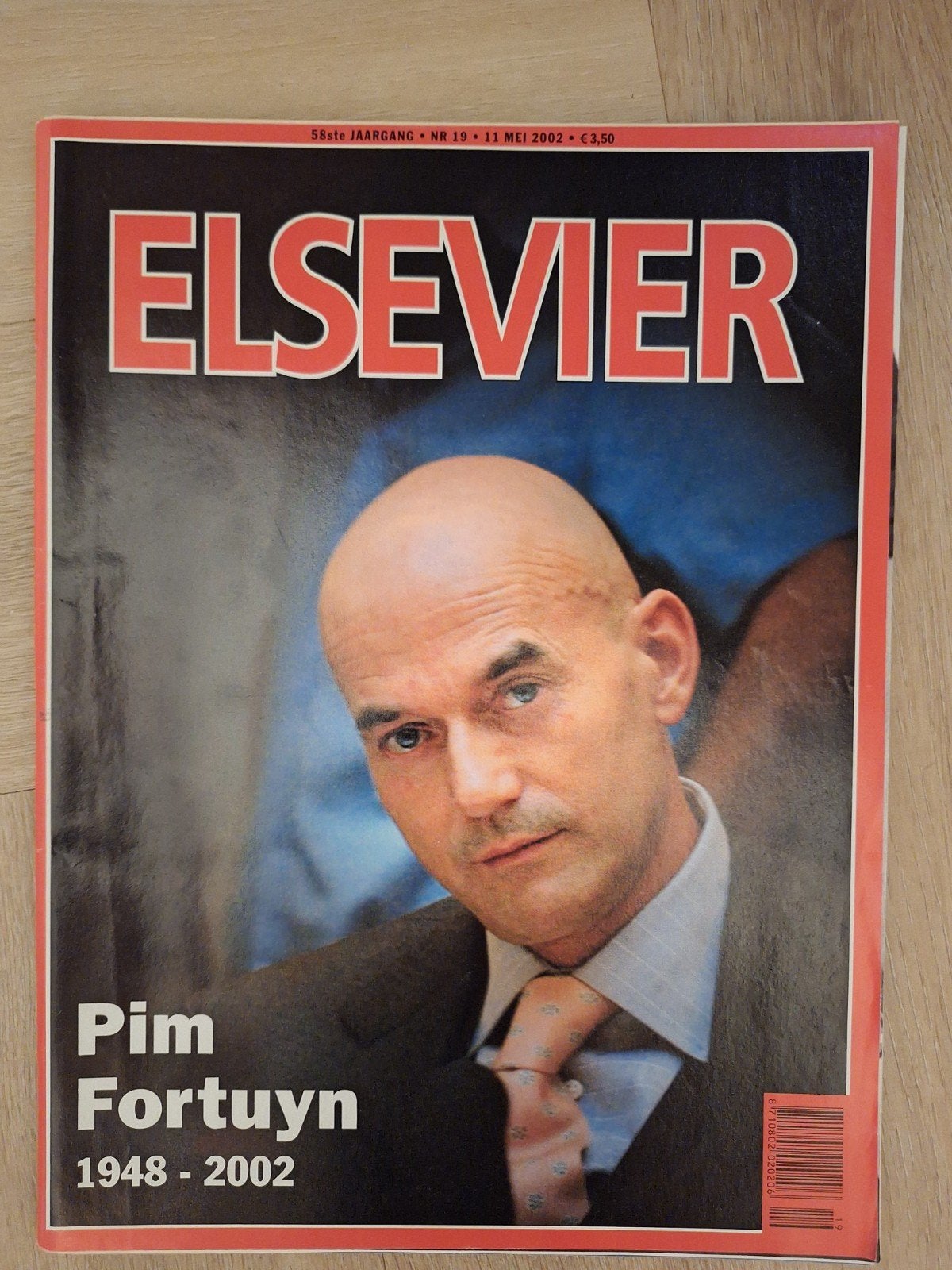 Elsevier Magazine 11 mei 2002 Pim Fortuyn 1948-2002, Boeken, Ophalen of Verzenden, Zo goed als nieuw, Overige typen