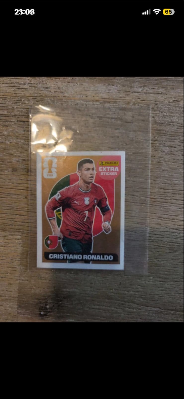 Panini Extra Sticker Cristiano Ronaldo 2026, Verzamelen, Ophalen of Verzenden, Zo goed als nieuw, Buitenlandse clubs, Poster, Plaatje of Sticker