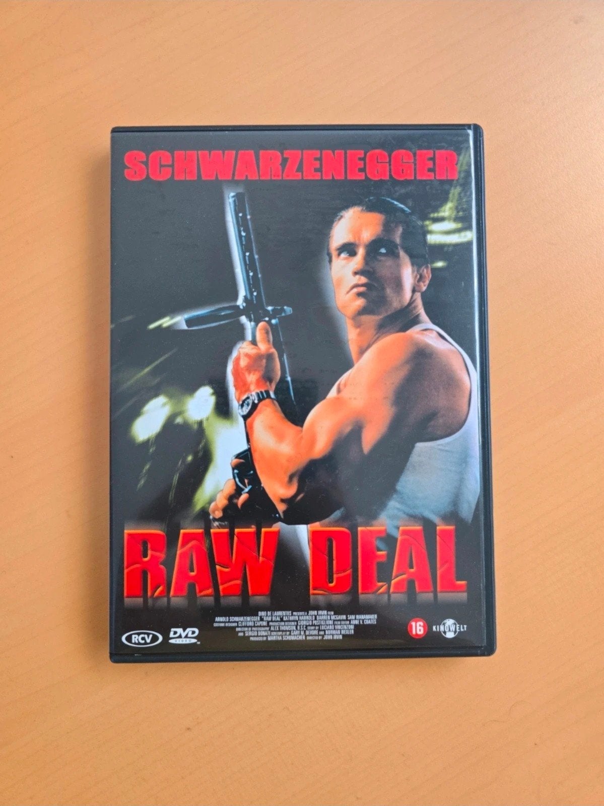 Raw Deal (DVD) - Actiethriller met Arnold Schwarzenegger, Cd's en Dvd's, Vanaf 16 jaar, Nederlands, Actiethriller, Ophalen of Verzenden