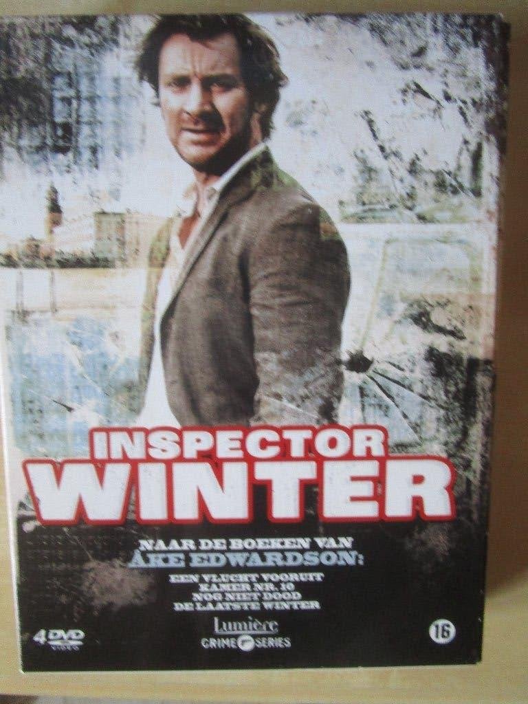 INSPECTOR WINTER  4 DVD`S., Vanaf 16 jaar, Nederlands, Ophalen of Verzenden, Zo goed als nieuw