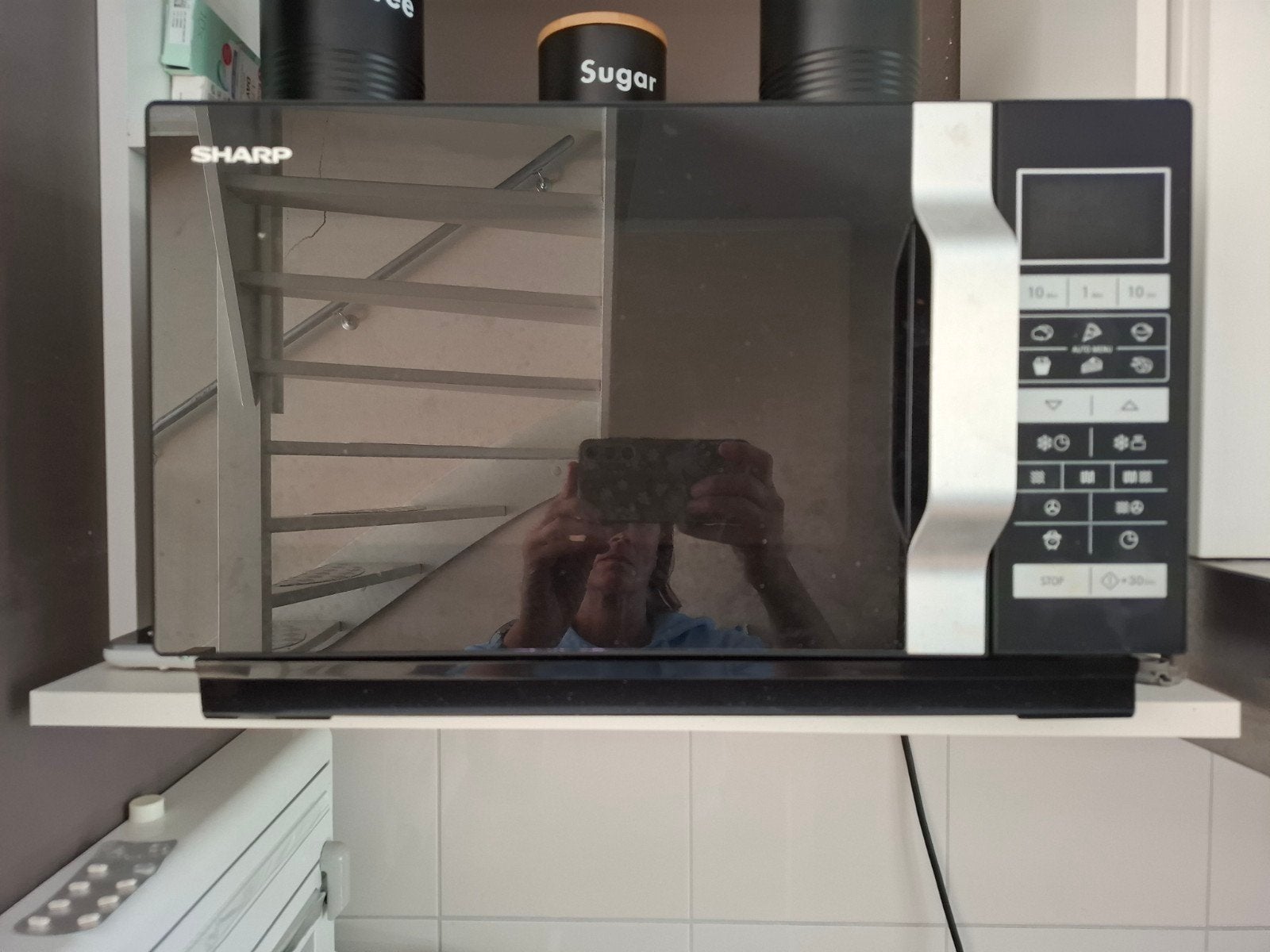 Sharp magnetron -gebruikt, Witgoed en Apparatuur, Magnetrons, Ophalen, Gebruikt, Magnetron, 45 tot 60 cm