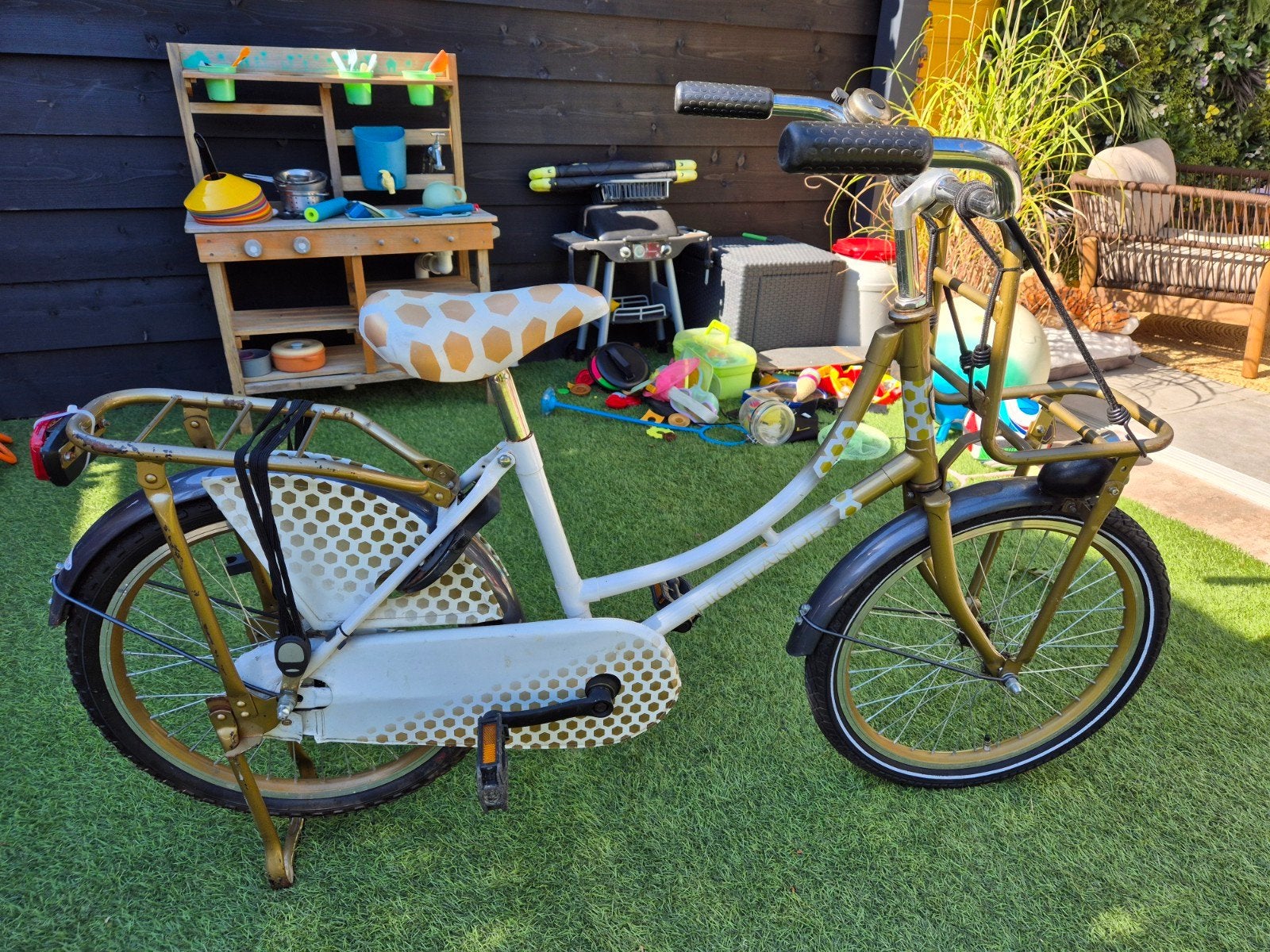 Kinder fiets 20 inch, 2 zitjes, Gebruikt, Minder dan 47 cm, Ophalen