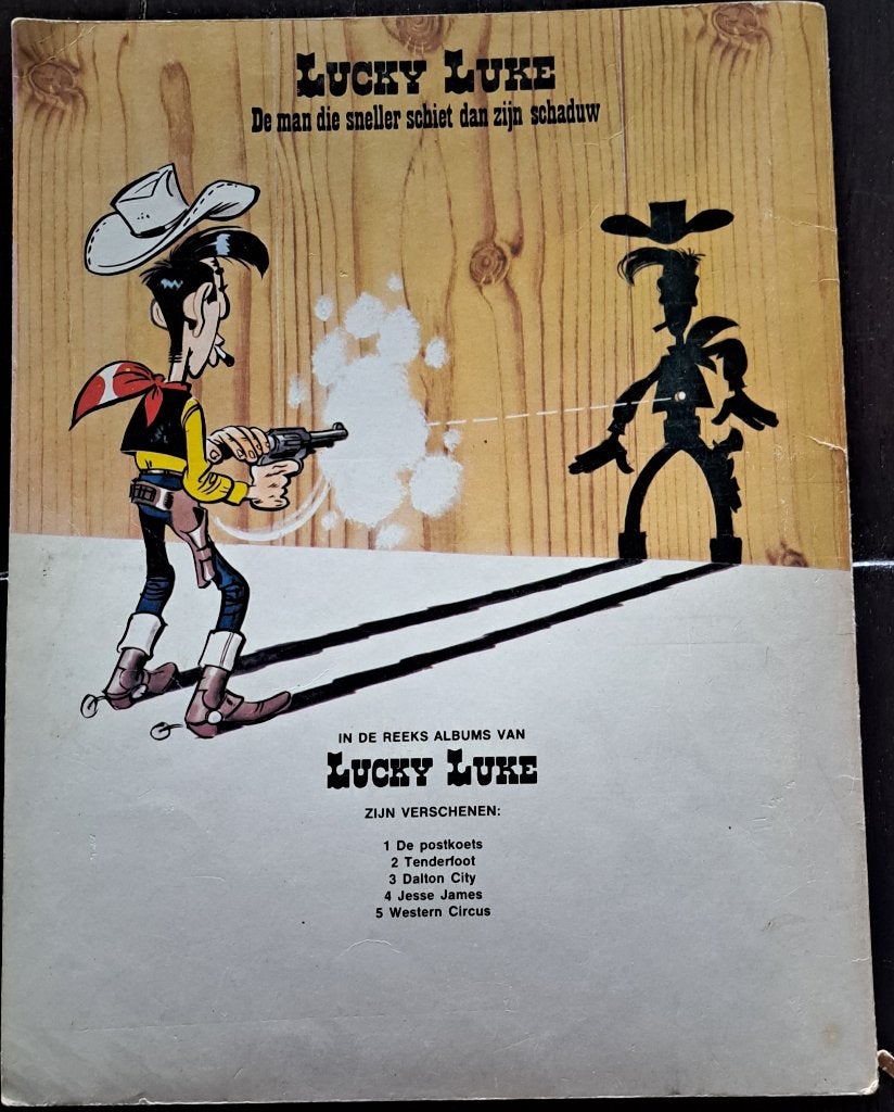 Lucky Luke - Tenderfoot, Eén stripboek, Ophalen of Verzenden, Gelezen