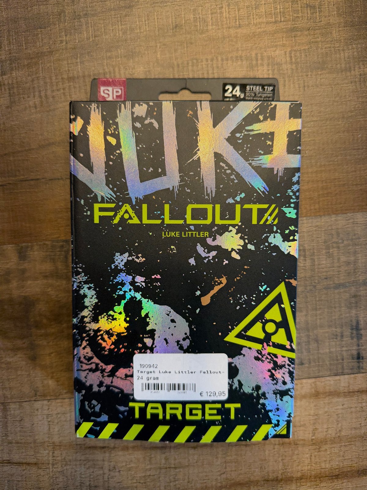 Target Luke Littler Fallout Darts 24 gram, Ophalen, Nieuw, Pijlen