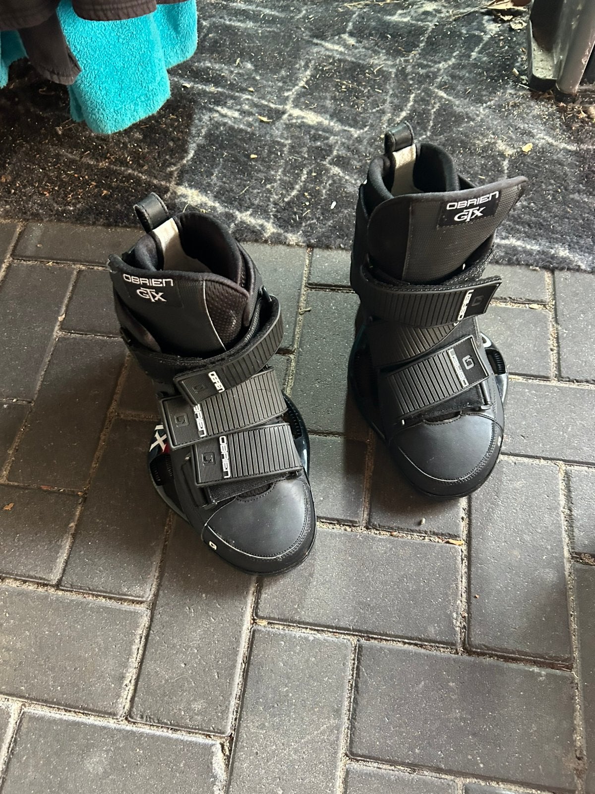 Wakeboard boots size 11/13 obrien, Watersport en Boten, Wakeboarden, Ophalen of Verzenden, Zo goed als nieuw