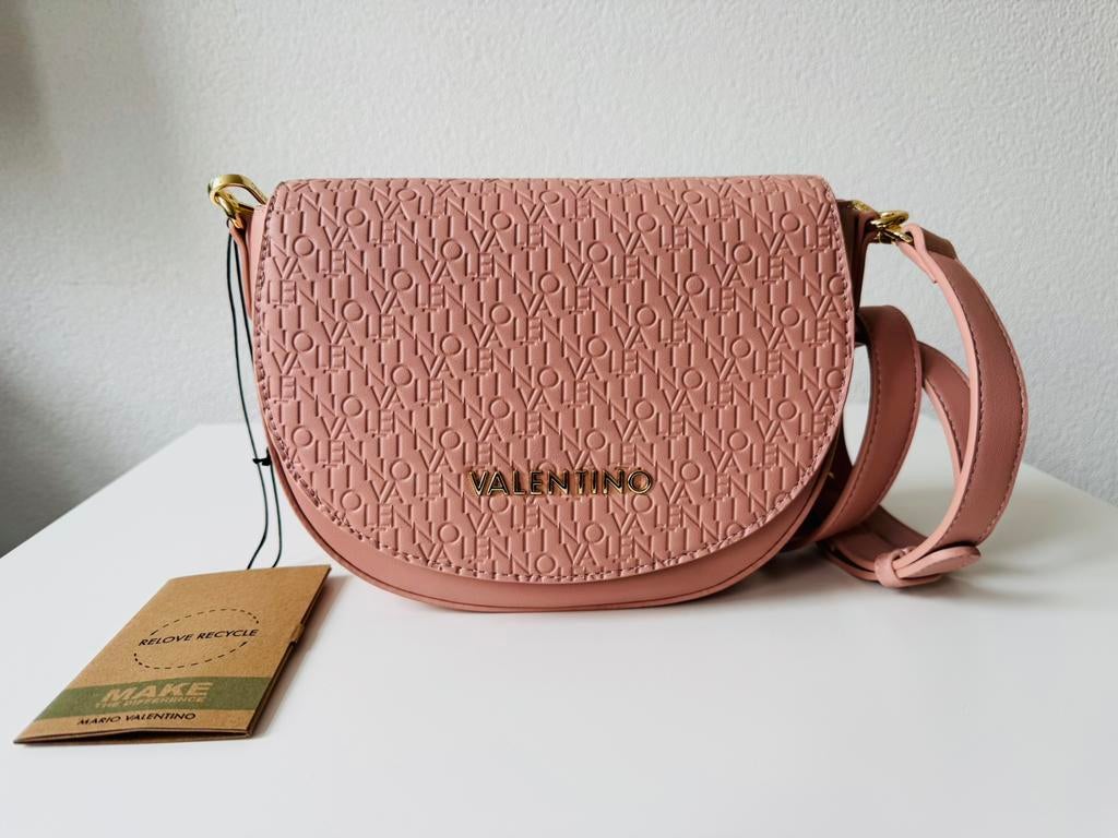 Valentino schoudertas lichtroze, Sieraden, Tassen en Uiterlijk, Tassen | Damestassen, Verzenden, Nieuw, Roze, Schoudertasje