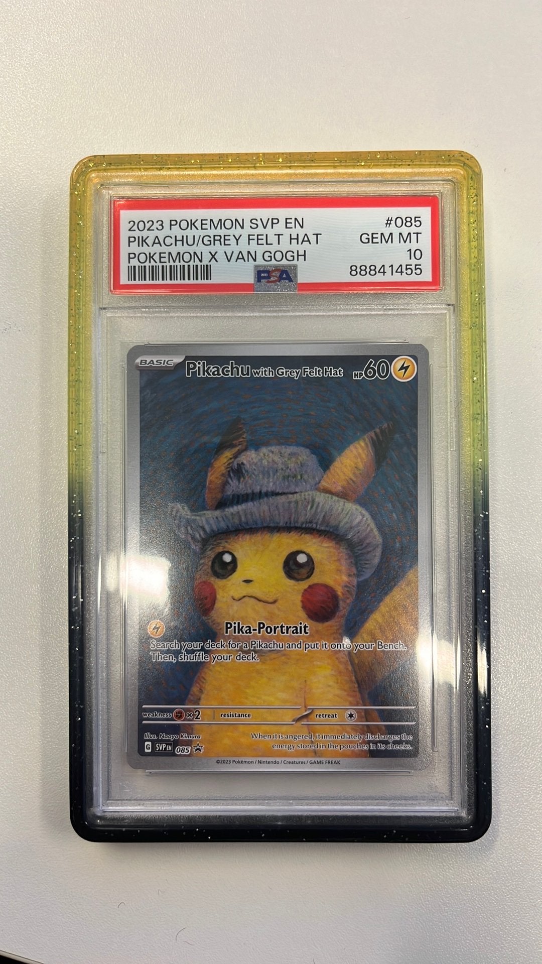 Pikachu Van Gogh PSA 10