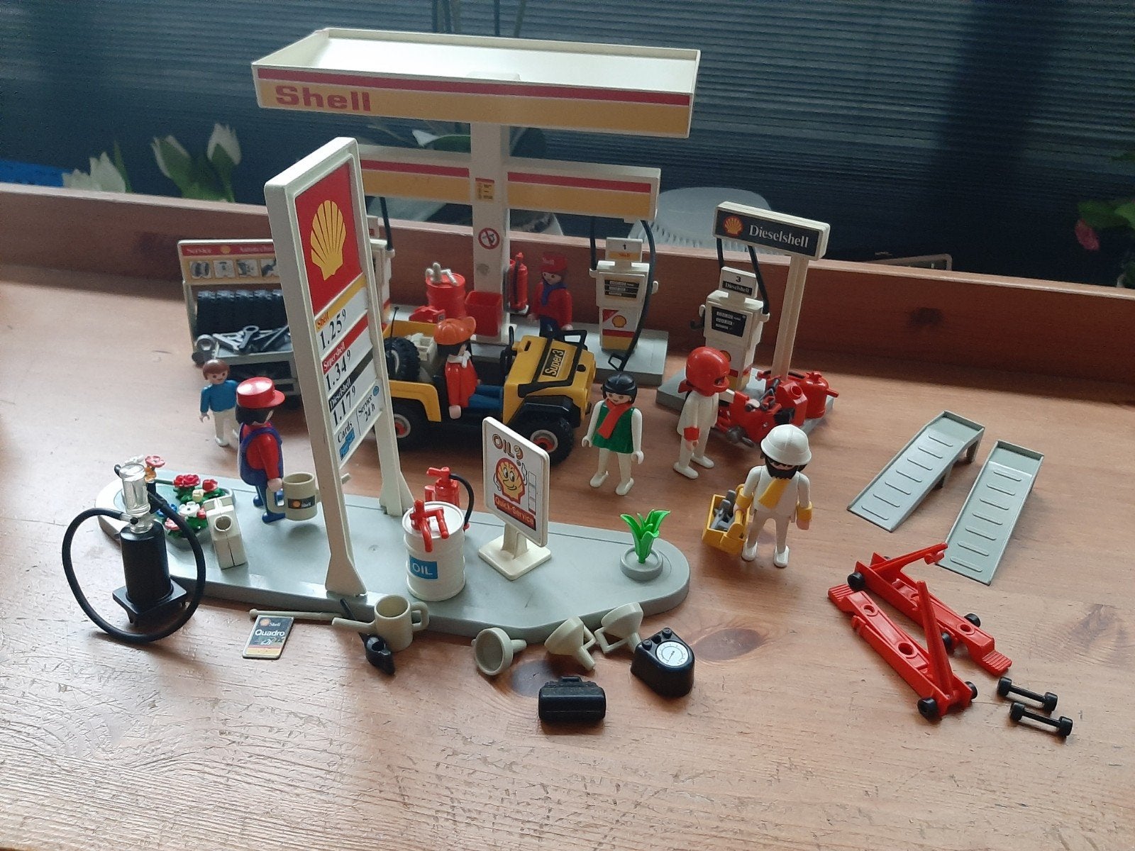 Playmobil Shell tankstation benzinestation, Ophalen of Verzenden