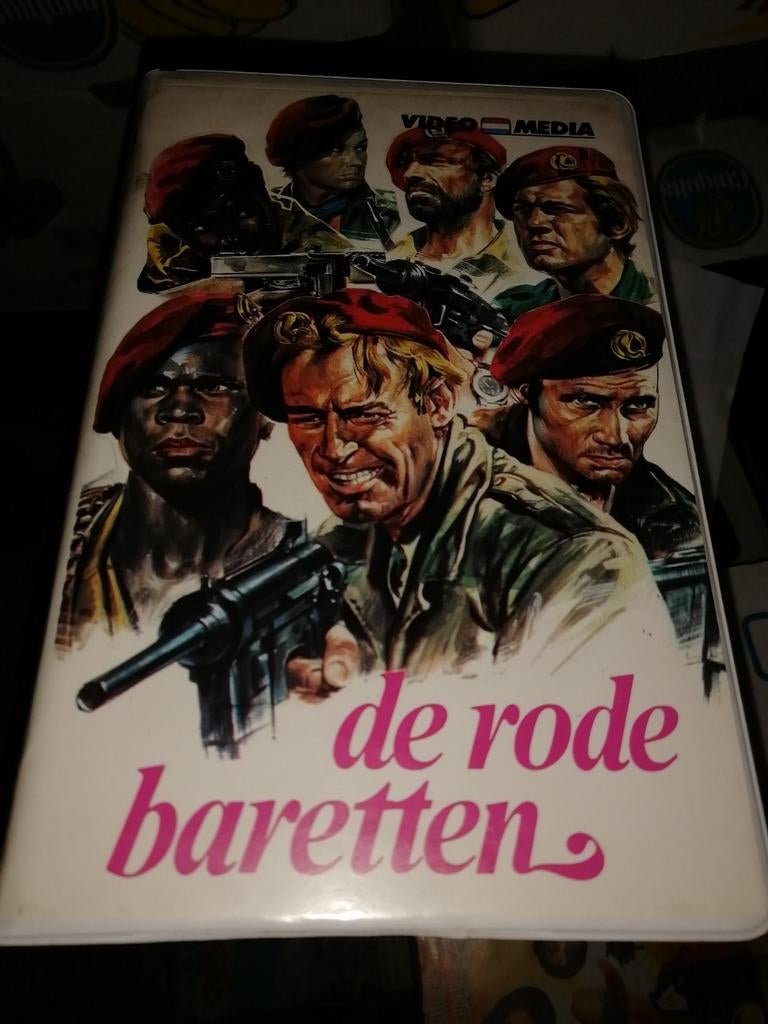 Betamax ex-rental - De Rode Baretten, Vanaf 16 jaar, Ophalen of Verzenden, Horror