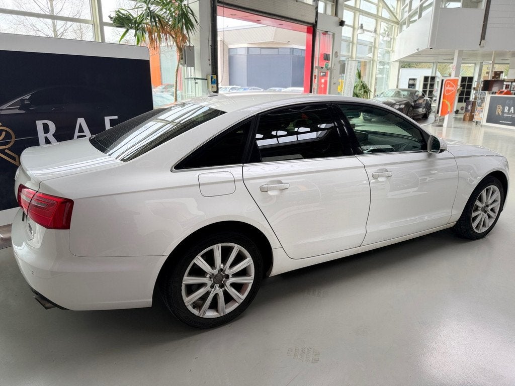 Audi Audi A6 Limousine, 3.0 TFSI quattro Pro Line Plus,, Auto's, Audi, Automaat, Gebruikt, Zwart, Wit