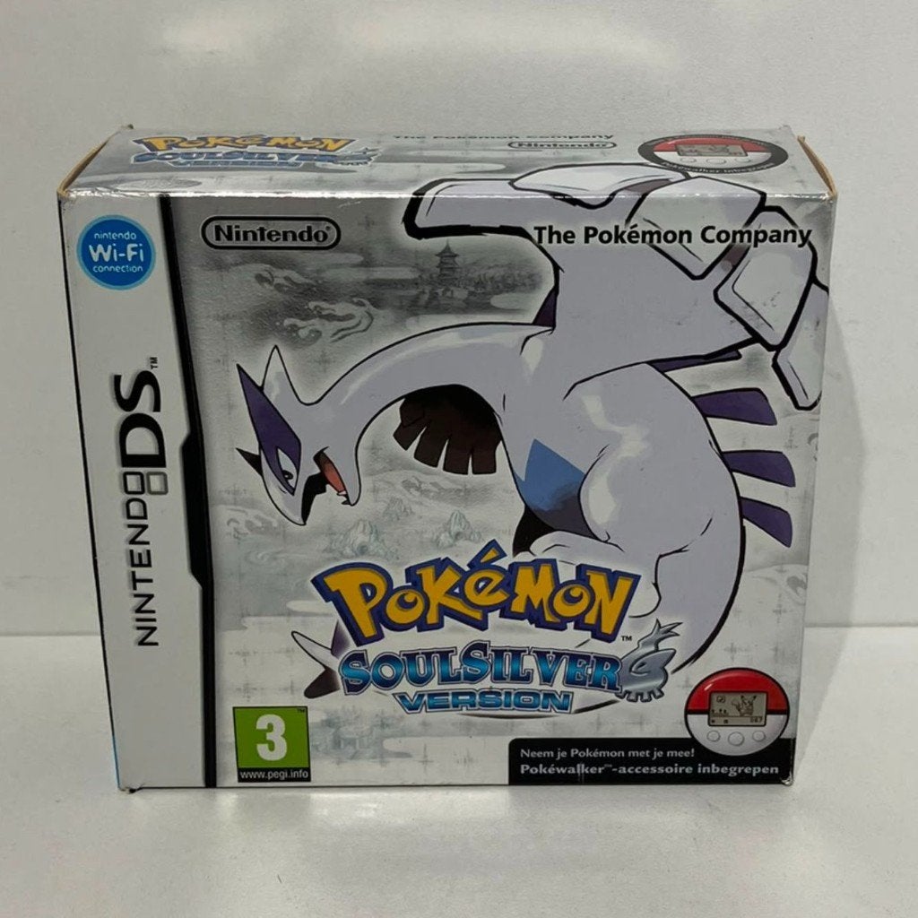 Nintendo DS Pokemon SoulSilver Version Compleet + Pokewalker, Spelcomputers en Games, Avontuur en Actie, 1 speler, Ophalen of Verzenden
