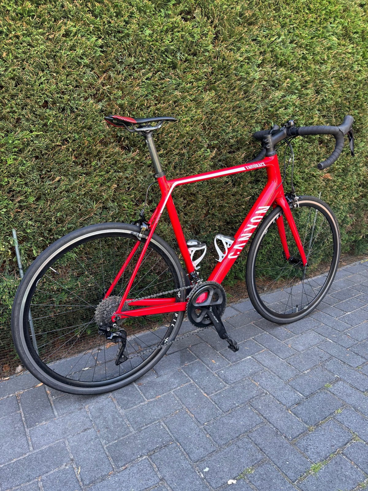 Canyon Endurace racefiets XL, 28 inch, Carbon, Zo goed als nieuw, 61 tot 65 cm