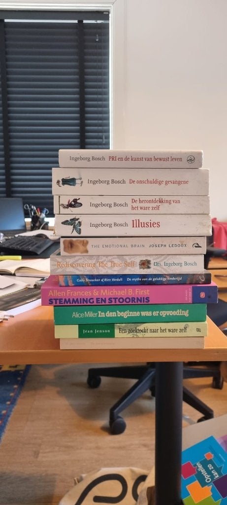 PRI therapie boeken Ingeborg Bosch e.a., Diverse auteurs, Overige onderwerpen, Ophalen, Gelezen