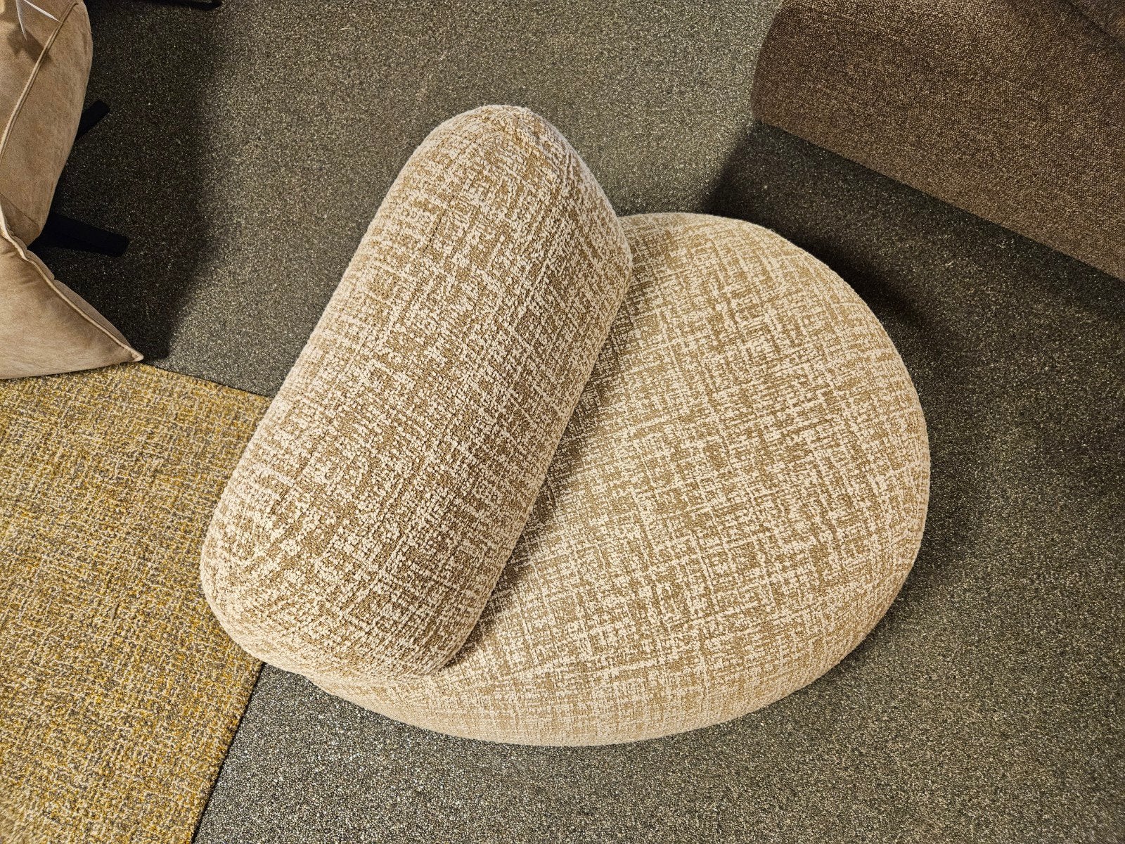 pouf fauteuil hocker SASSO passe-partout, Ophalen of Verzenden