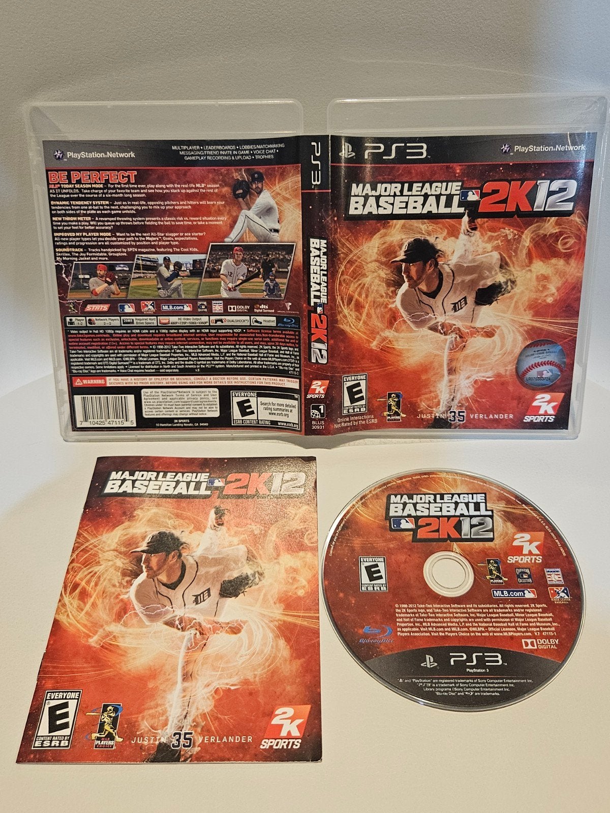 MLB 2K12 PS3, 1 speler, Ophalen of Verzenden, Zo goed als nieuw, Vanaf 18 jaar