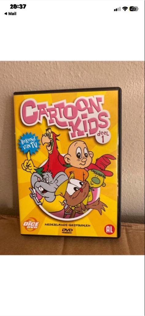 Cartoon Kids Deel 1 -  DVD, Gebruikt, Alle leeftijden, Overige genres, Ophalen of Verzenden