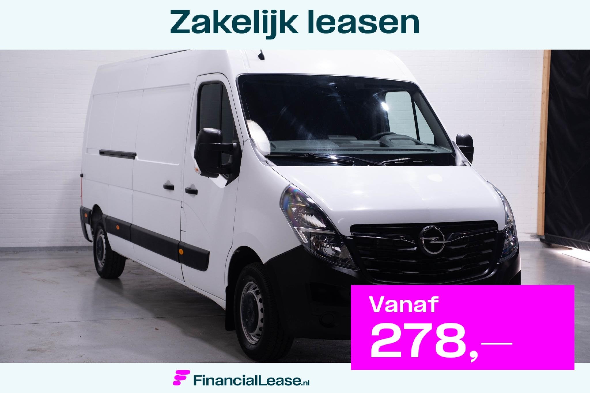 Opel Movano 2.3 Turbo 180 pk Automaat L3H2 Navi, Camera PDC, Stof, Gebruikt, 4 cilinders, 179 pk