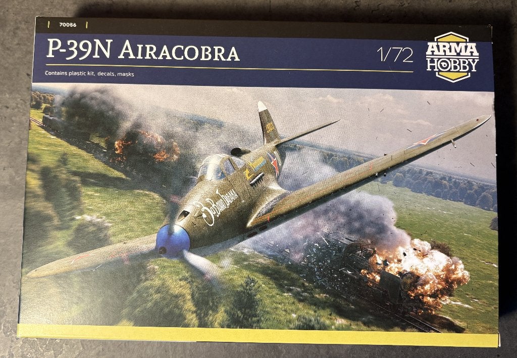 ARMA HOBBY P-39N AIRACOBRA 1/72 Modelbouw Vliegtuig, Overige merken, 1:72 tot 1:144, Nieuw, Ophalen of Verzenden