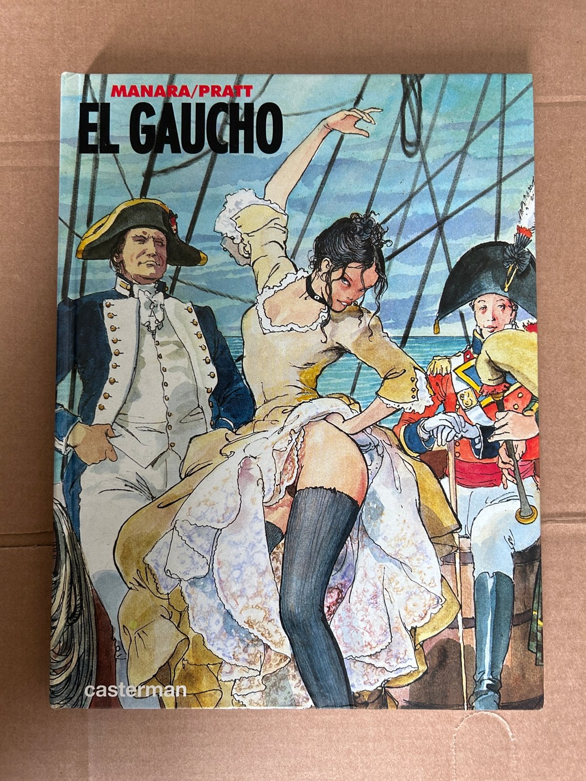 El Gaucho - Manara/Pratt - Casterman, Eén stripboek, Ophalen of Verzenden, Zo goed als nieuw