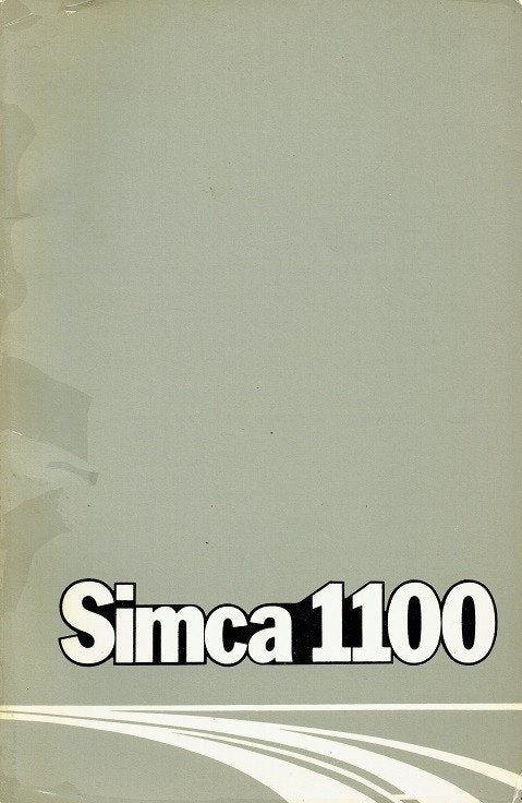 Handleiding - Instructieboekje Simca 1100 (1975), Verzenden