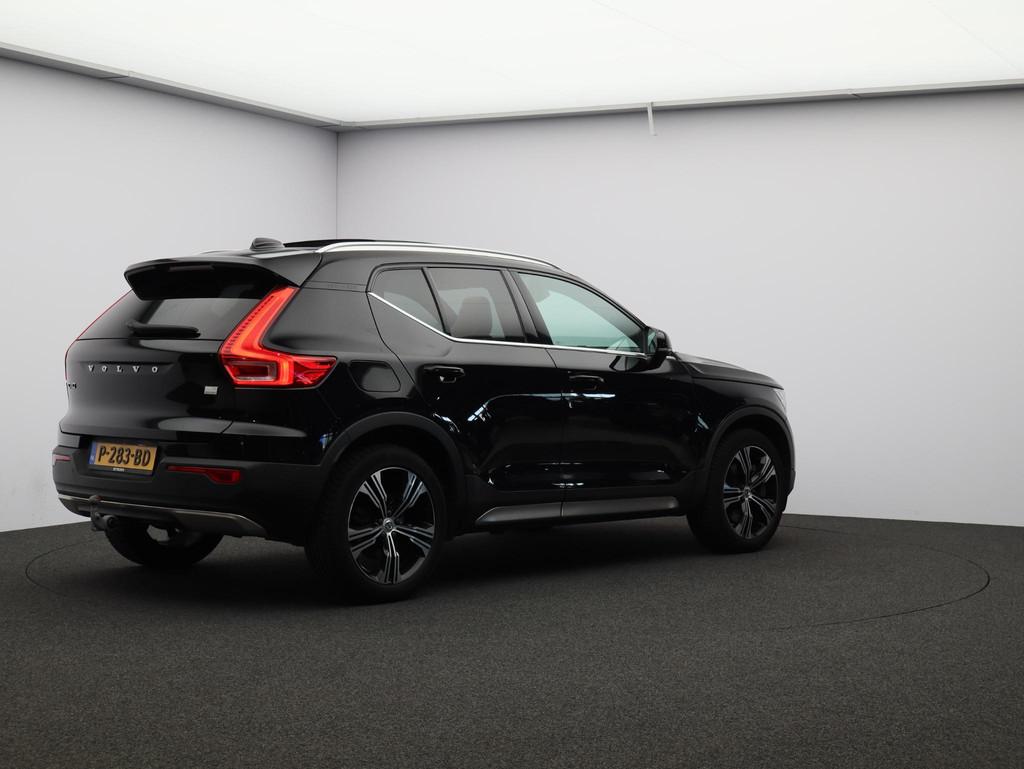 Volvo XC40 T4 Recharge Inscription / Trekhaak / Pan. dak / S, Auto's, Met garantie (alle), Zwart, Hybride Elektrisch/Benzine, 3 cilinders
