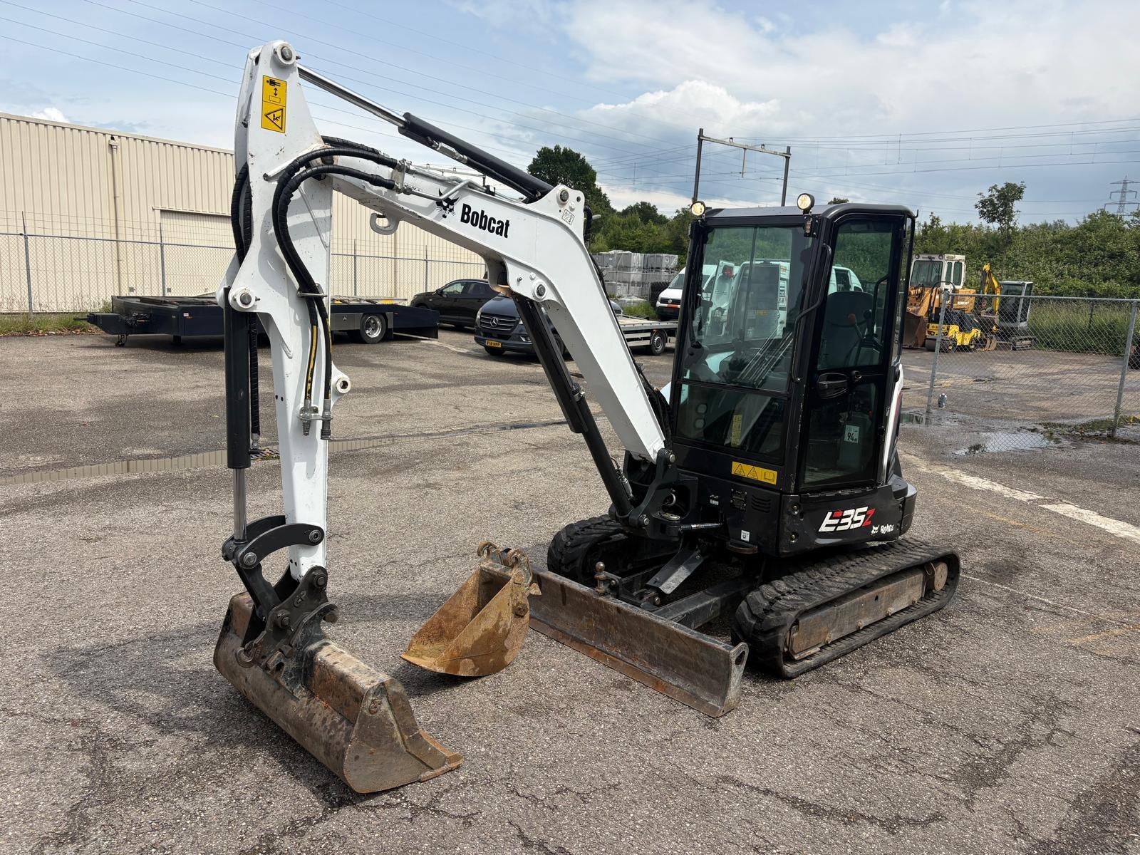 Bobcat E35z  Minigraver TOP MACHINE!!!, Ophalen, Graafmachine