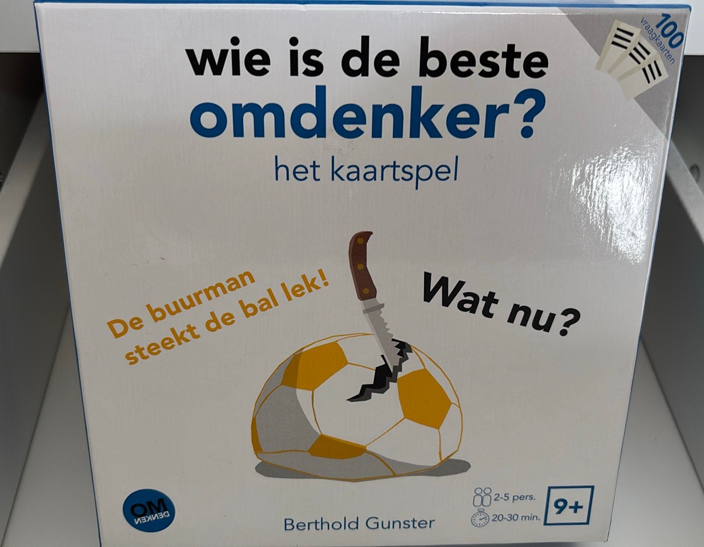 Wie is dr beste omdenker-spel, Ophalen of Verzenden, Zo goed als nieuw